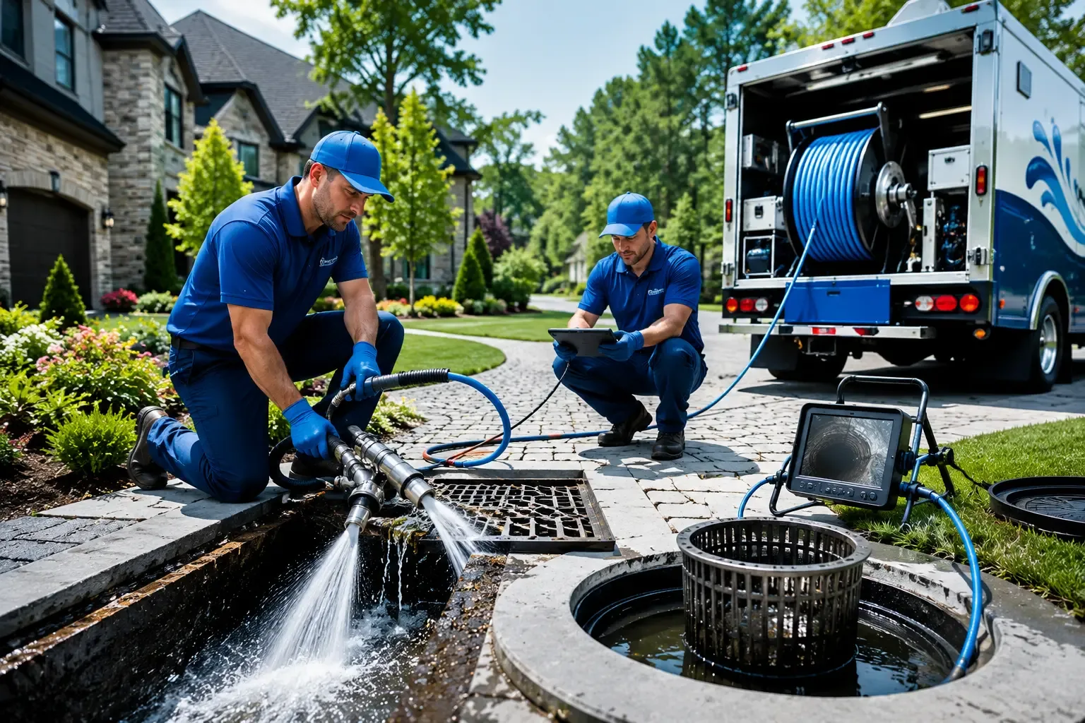 Local outdoor drain cleaning professionals in Hamden, NY