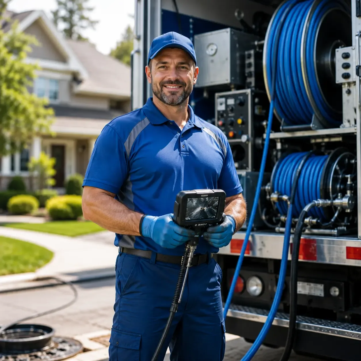 Local outdoor drain cleaning specialists in Hamden, NY